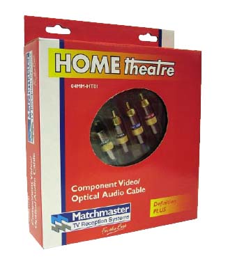 Component Video/Optical Audio Cable