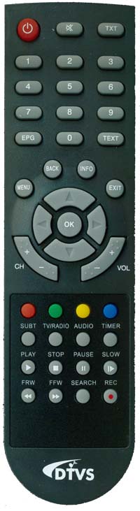 Remote Control for DTVS-DSR1