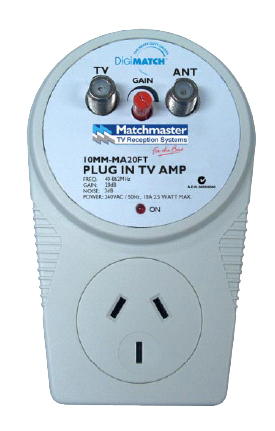 Plug in TV Amp